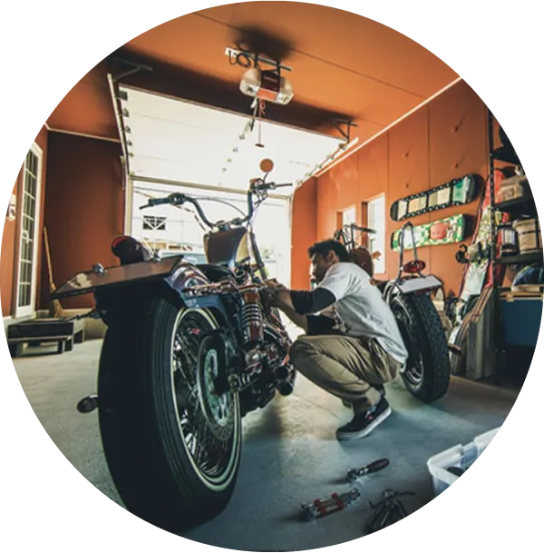 大切な愛車と過ごす。