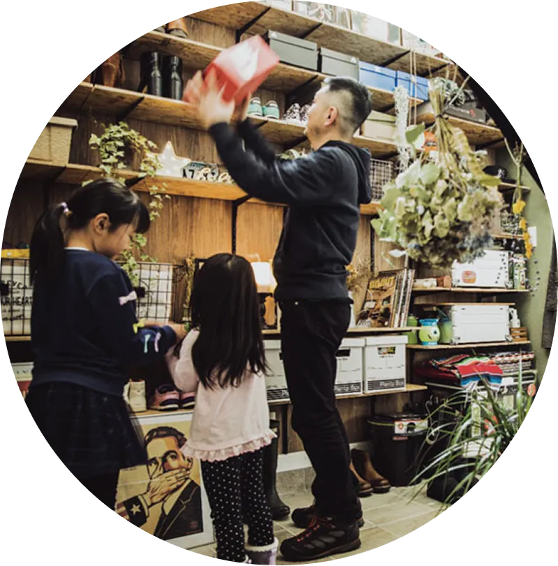 好きなものに囲まれて。