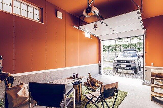 耐震性の高いガレージハウス