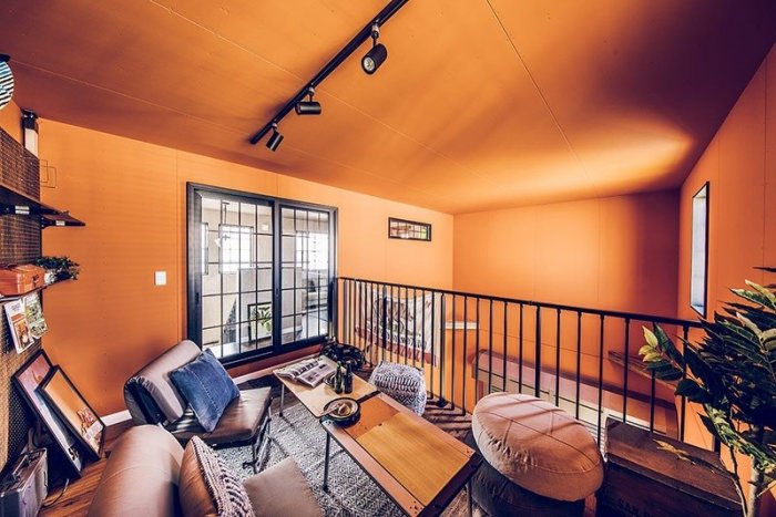 自由な空間が遊び心を刺激する家