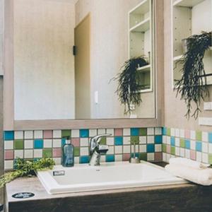 アメカジ工務店の仕様：オリジナル洗面化粧台